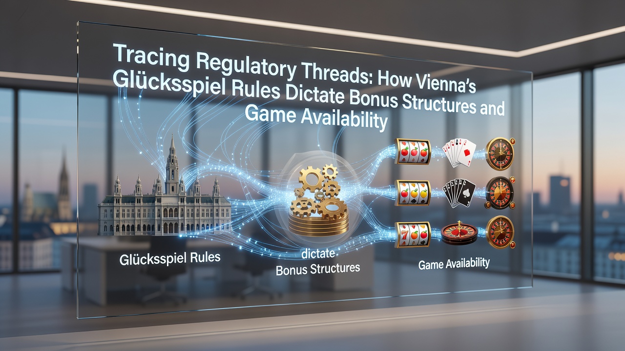 Digital casino game selection screens demonstrating certified titles under Vienna Glücksspiel guidelines
